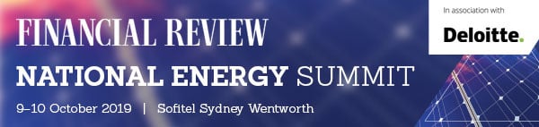 financial review National Energy Summit banner